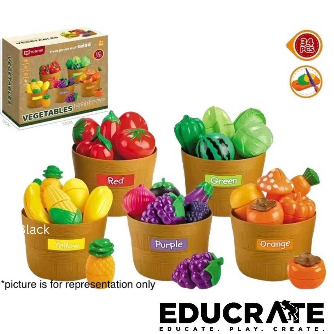 First Play Fruits / Color Sorting 5 basket