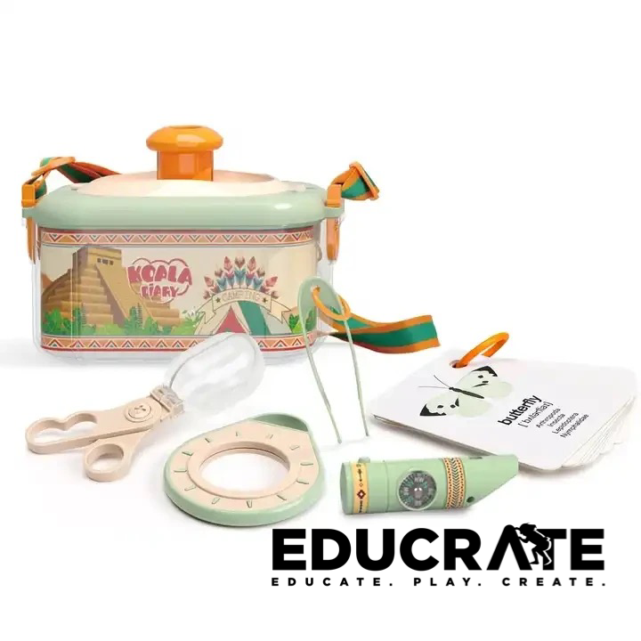 educratePH Insect Bug Catcher kit for kids / outdoor explorer kit compass