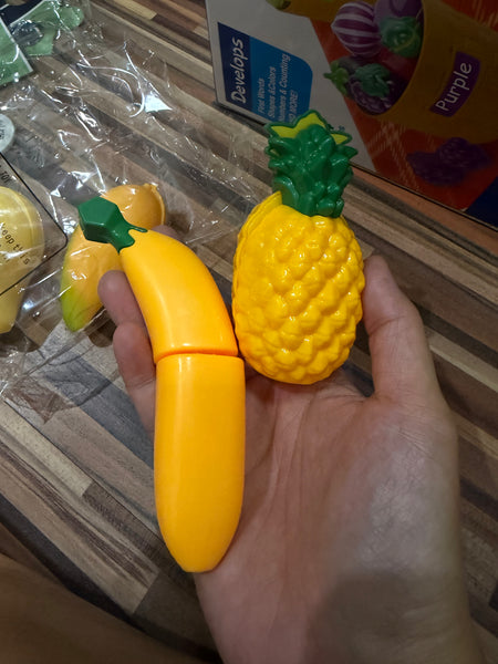EducratePH Color Sorting Fruits & Vegetables Set | Color Match& Pretend Play | 18+ Months