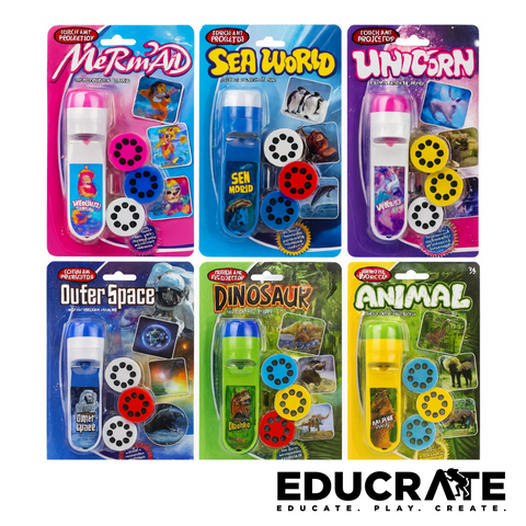 educratePH Handy Projector for Kids / Torch Bedtime