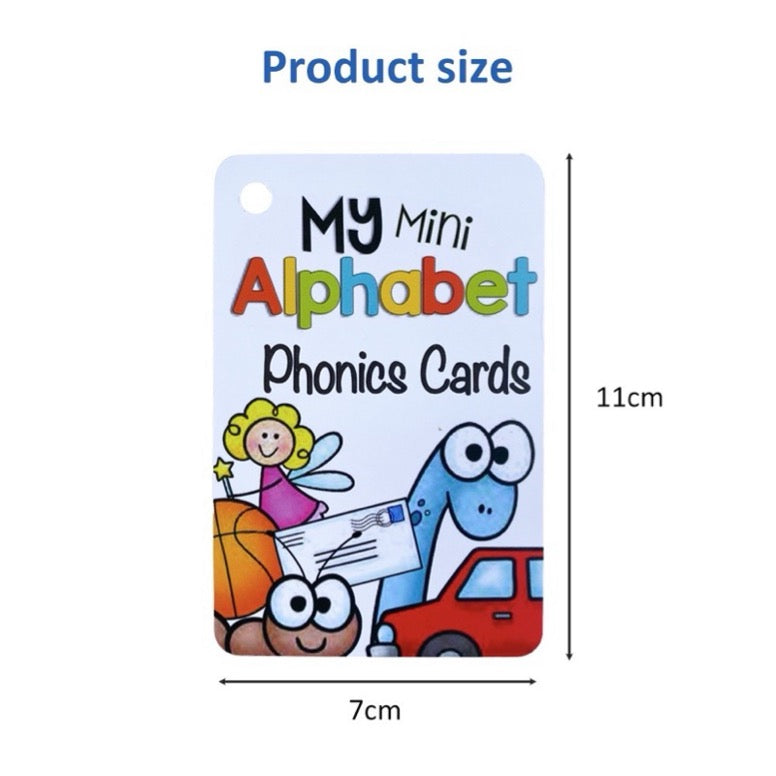 My Mini Alphabet Phonics Card – Wear Love Babies - EducratePH