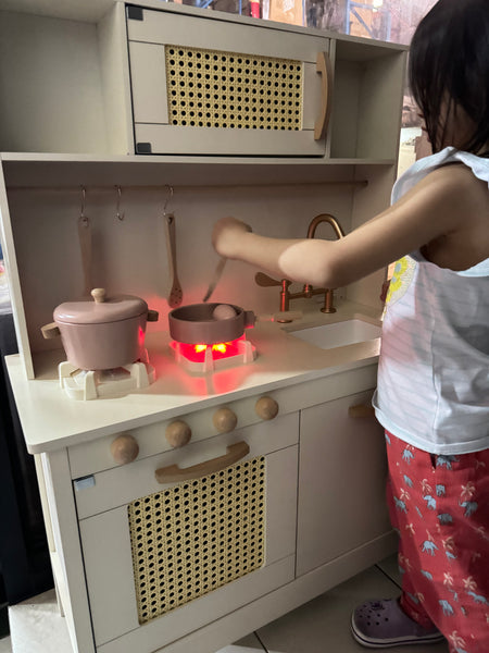 Wooden Pretend Play Kitchen