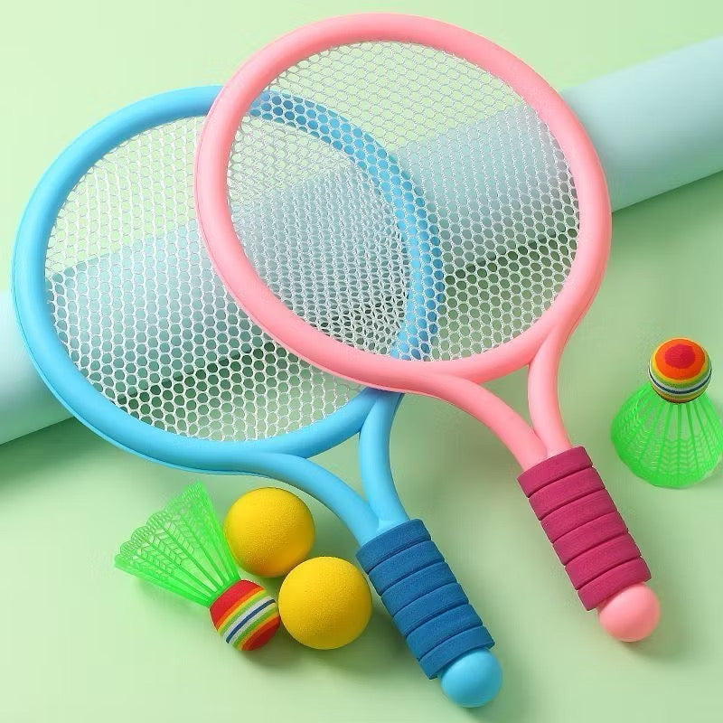 Kids Soft Tennis & Badminton Play Set – Indoor & Outdoor Fun Game Toy