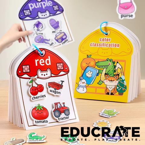 Flashcard with Ring Color Classification FLIPBOOK