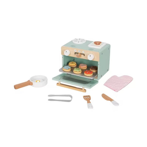 Tooky Toy Pretend Play Mini Oven with Stove top
