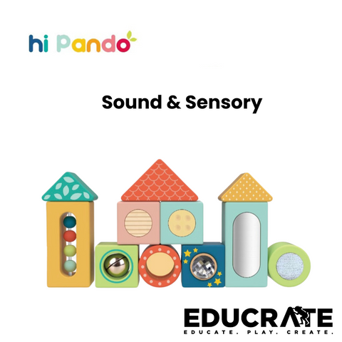 Hi Pando Multi Function (Sensory and Texture)  discovery Blocks HP105