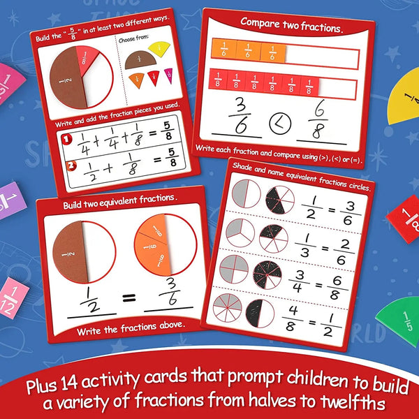 Magnetic Fraction Circle & Tiles
