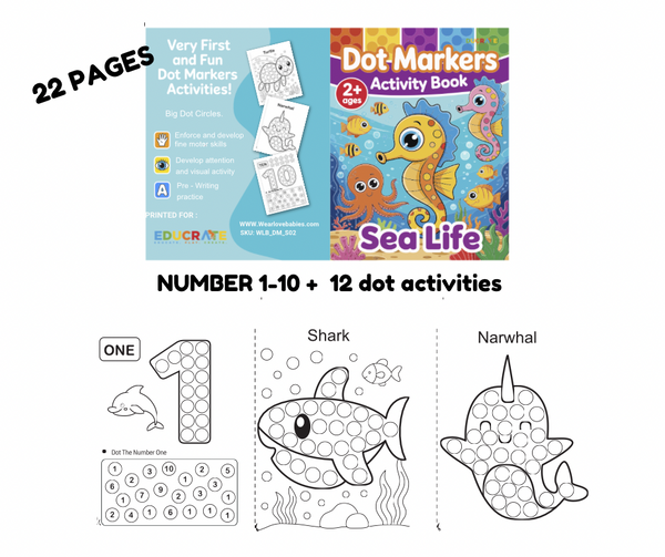 EducratePH Dot Markers Activity Book