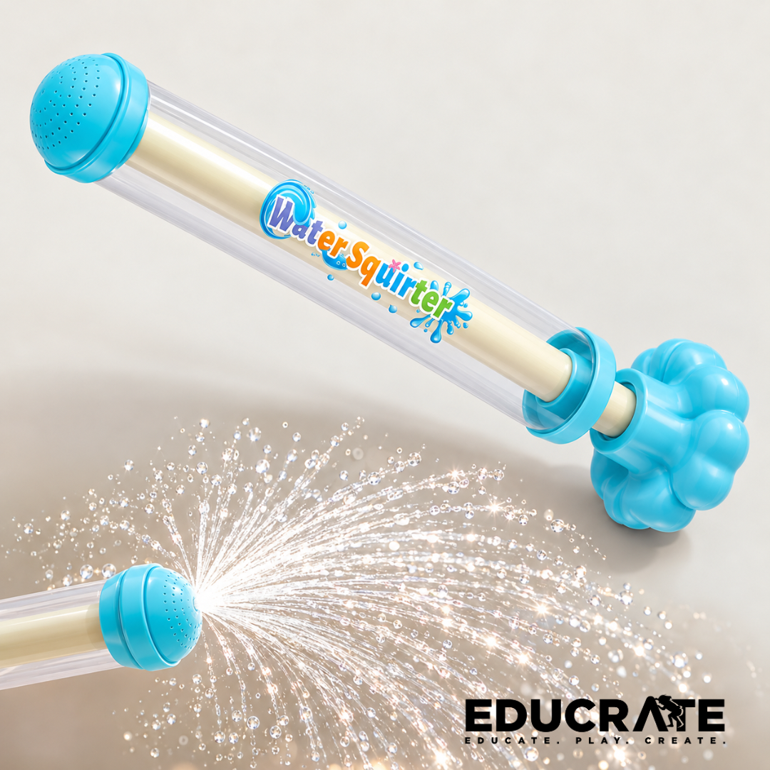 EducratePH Firework Water Pull & Push Water Sprayer Toy for Kids
