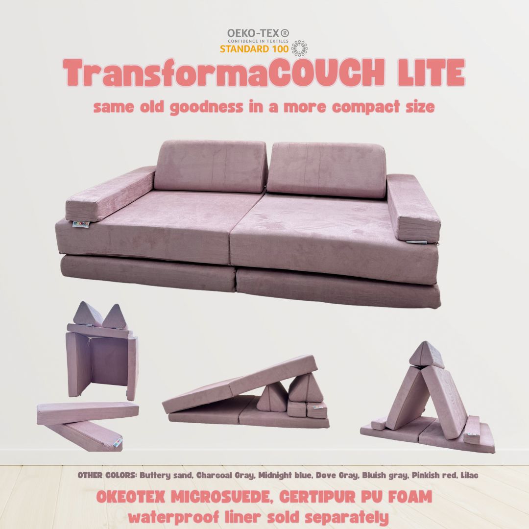TransformaCouch Lite Playcouch (waterproof liner sold separately) Transforma Couch