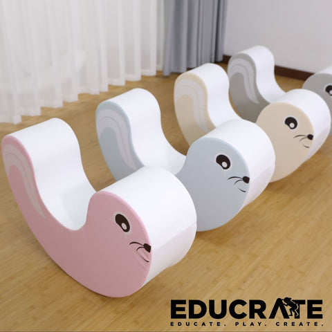 Baby Soft Play / Rocking Seal - Soft Rocker
