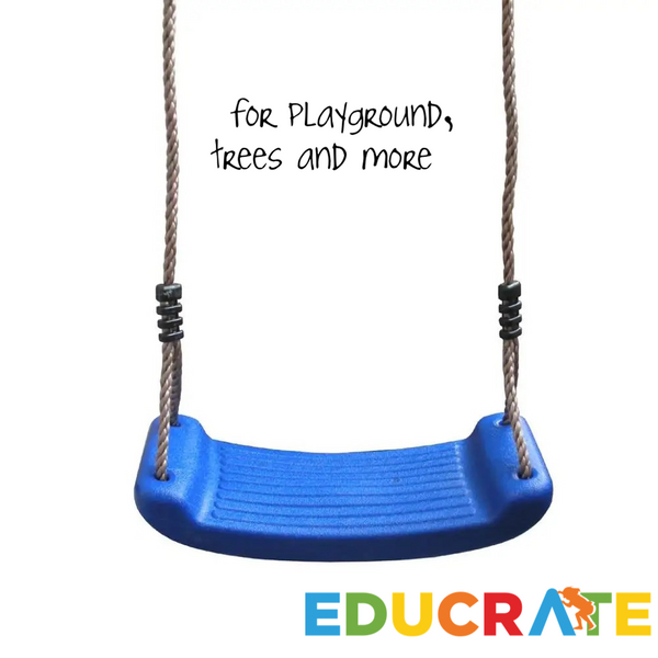 Swing Seat with Rope for Playset, tree and more
