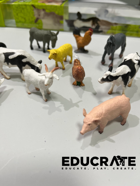 Miniature Figurines for Sensory Play