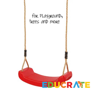 Swing Seat with Rope for Playset, tree and more
