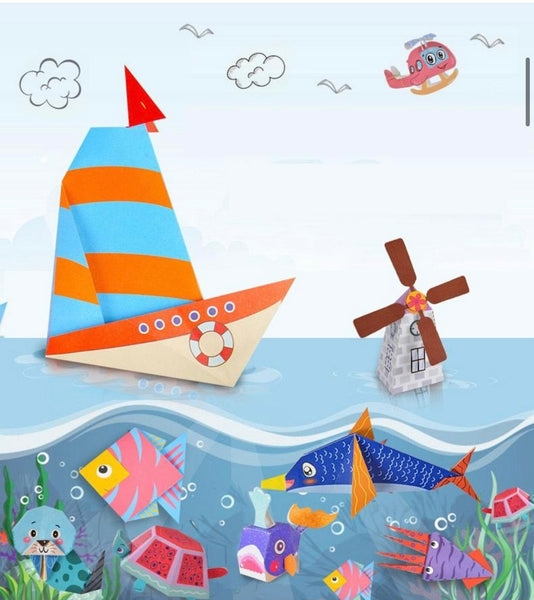 Origami for Kids Arts and Craft folding 3D