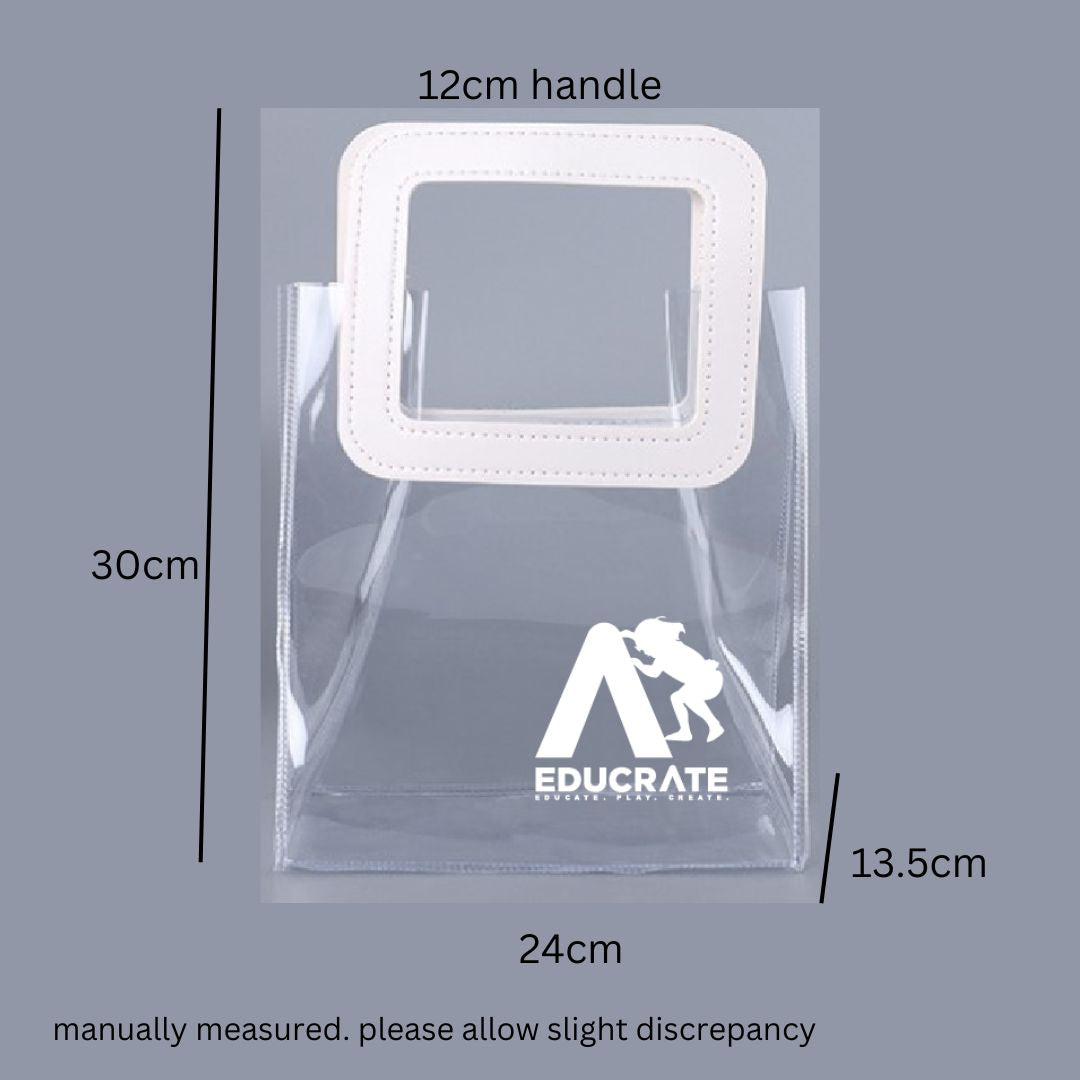 PVC transparent Bag for Gifting