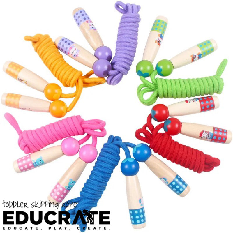 Skipping Rope / Jump Rope for Toddler exercise gross motor – Wear Love ...