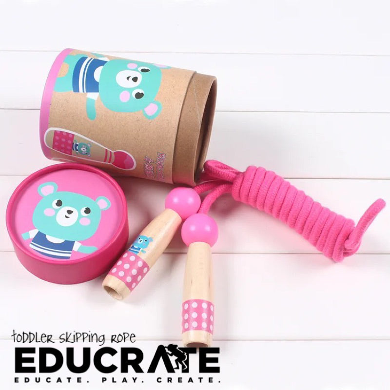 Skipping Rope / Jump Rope for Toddler exercise gross motor – Wear Love ...