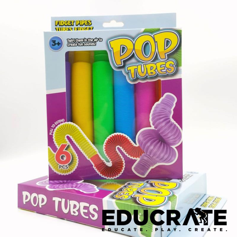 Pop Tubes / Sensory Fidget Toy for Kids Colorful occupational therapy