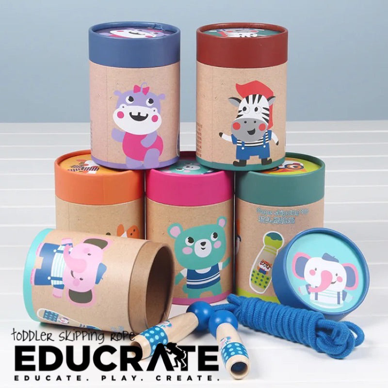 Skipping Rope / Jump Rope for Toddler exercise gross motor – Wear Love ...