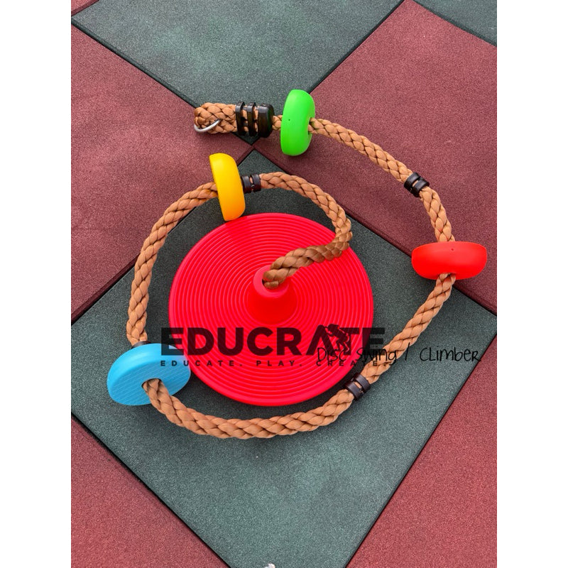 Disc Swing / Rope climber disc attachement for playground – Wear Love ...