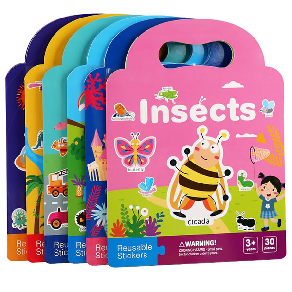 Scene Sticker Book (Can be reused)