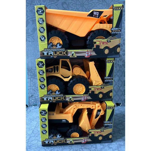 Extra Large Big trucks for Toddler Kids Pretend Play Excavator dump truck engineering car