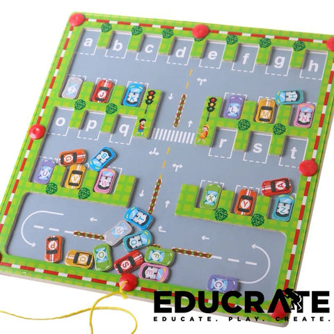 Letter Magnetic Maze Game (uppercase to lowercase)