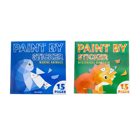 Paint By Sticker Activity Book