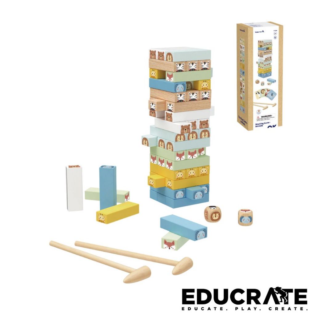 Tooky Toy Animal Stacking Game by EducratePH TY704N