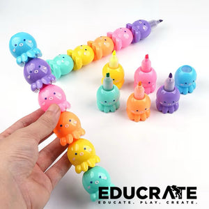 Stacking Highlighter Marker Pen Cute Kawaii