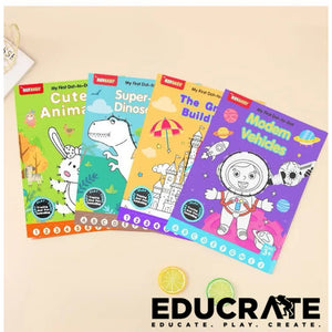 Keybaby Dot to Dot Coloring Activity by Educrate