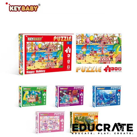 Keybaby Jigsaw Puzzle 48Pcs by EducratePH