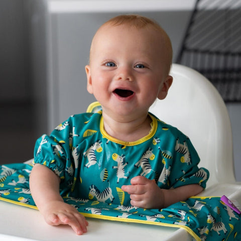 Tidy Tot Cover and Catch Bib SHORTSLEEVES