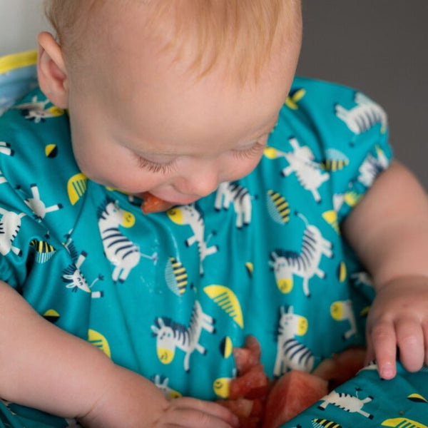 Tidy Tot Cover and Catch Bib SHORTSLEEVES