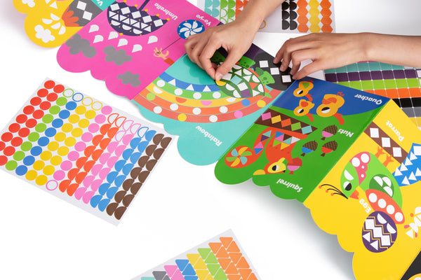 Tookyland Geometric Sticker - Alphabet, Shape and Color recogition LT038