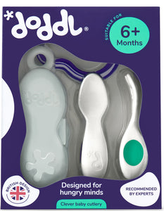 Doddl Baby Self Feeding Cutlery Set and Case