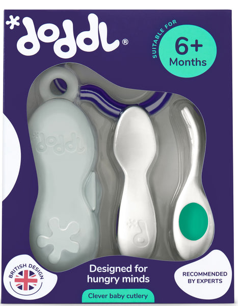 Doddl Baby Self Feeding Cutlery Set and Case