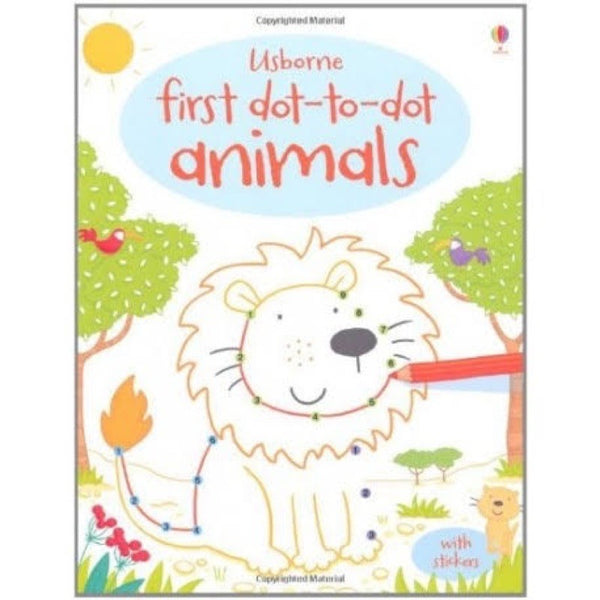 Usborne My First Coloring with Sticker Book