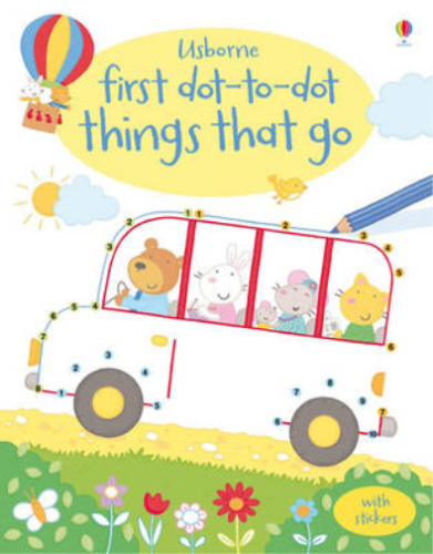 Usborne My First Coloring with Sticker Book