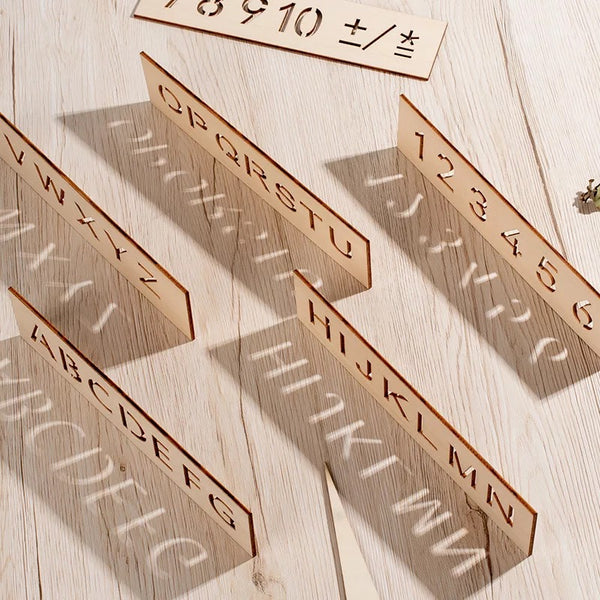 Wooden Stencil for Pre writing / creative arts