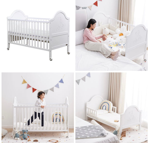 Edward Crib to Co sleeper to Toddler Bed