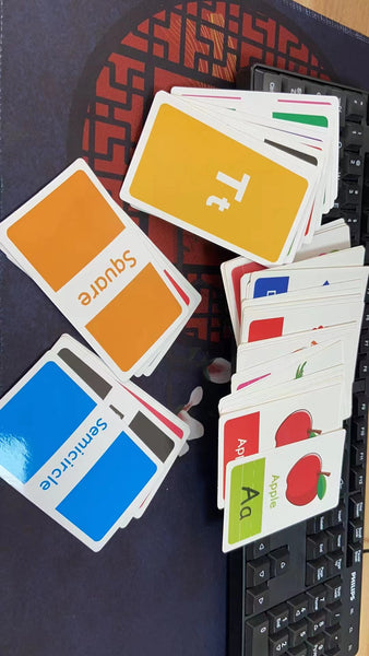 toddler learning flash cards