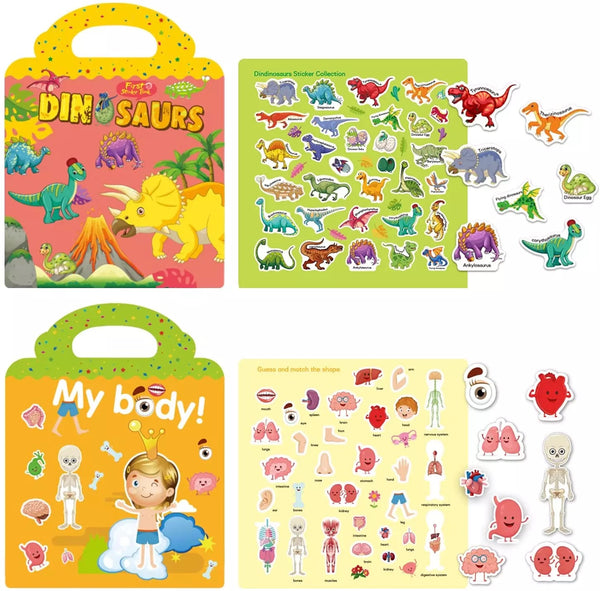 Reusable Sticker Activity Book