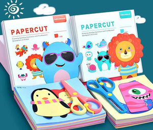 Paper Cutting Activities fine motor skill