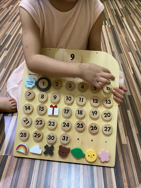Wooden Perpetual Calendar
