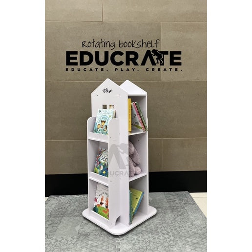 Rotating bookshelf for Kids